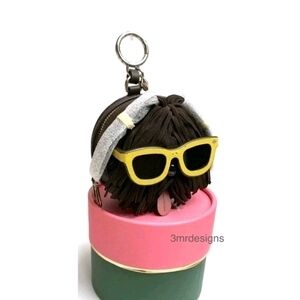 NWT Kate Spade Charmed Shaggy Dog ● RARE COLOR ● Leather Coin Purse &  Box